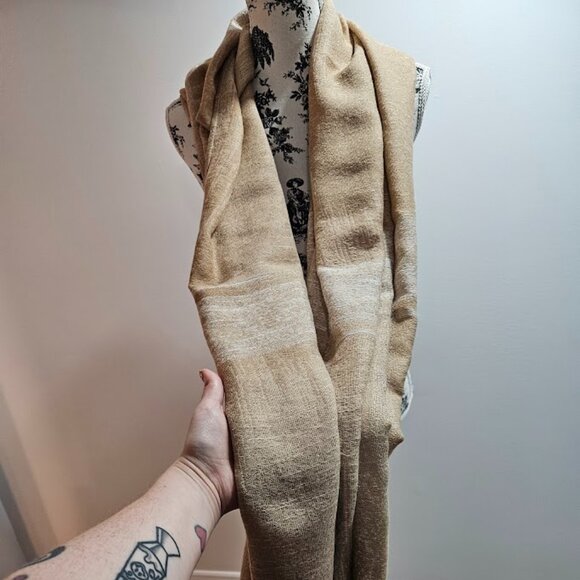 BNWT Beige Cream Olsen Scarf - Picture 3 of 9